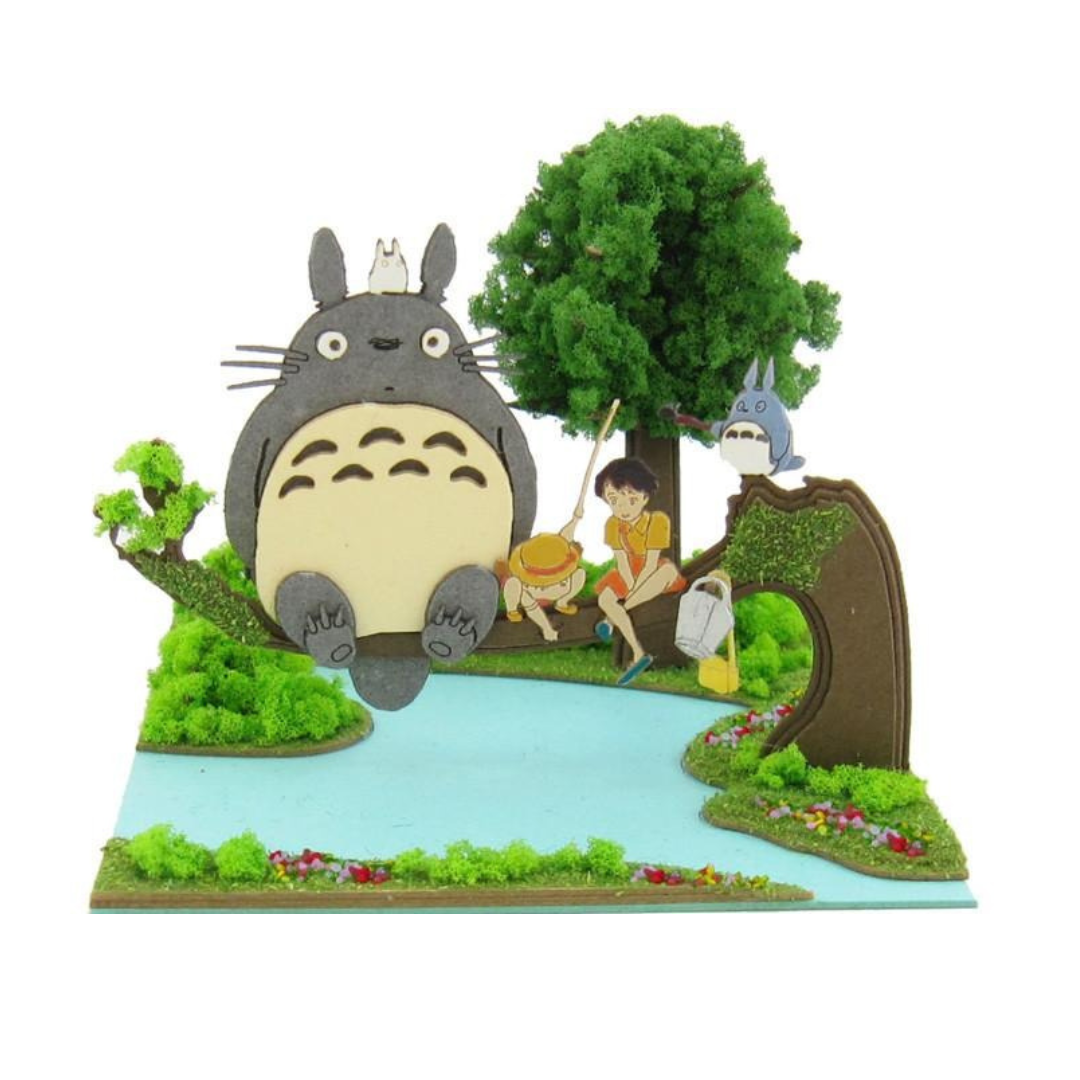Ghibli Miniatuart Mini | My Neighbor Totoro - Satsuki and Mei