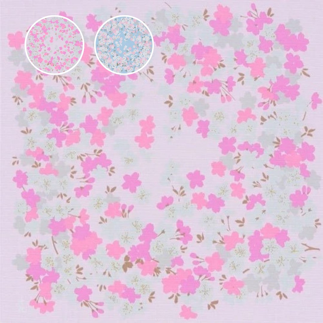90cm Uno Chiyo Furoshiki | Sakura no Sono