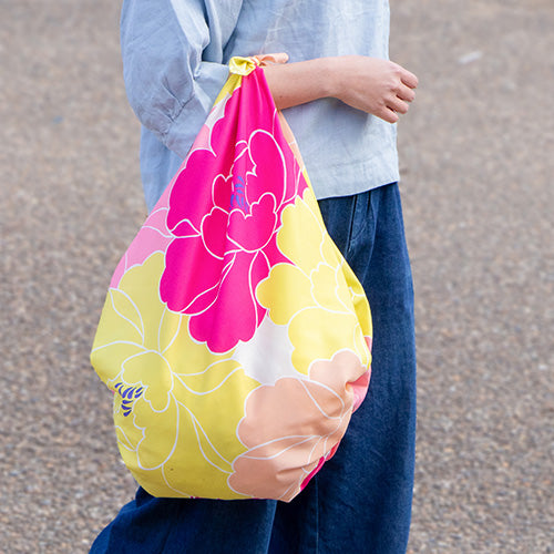 100cm Aquadrop Furoshiki | Hime Musubi - Botan