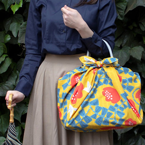 100cm Aquadrop Furoshiki | kata kata - Hachidori