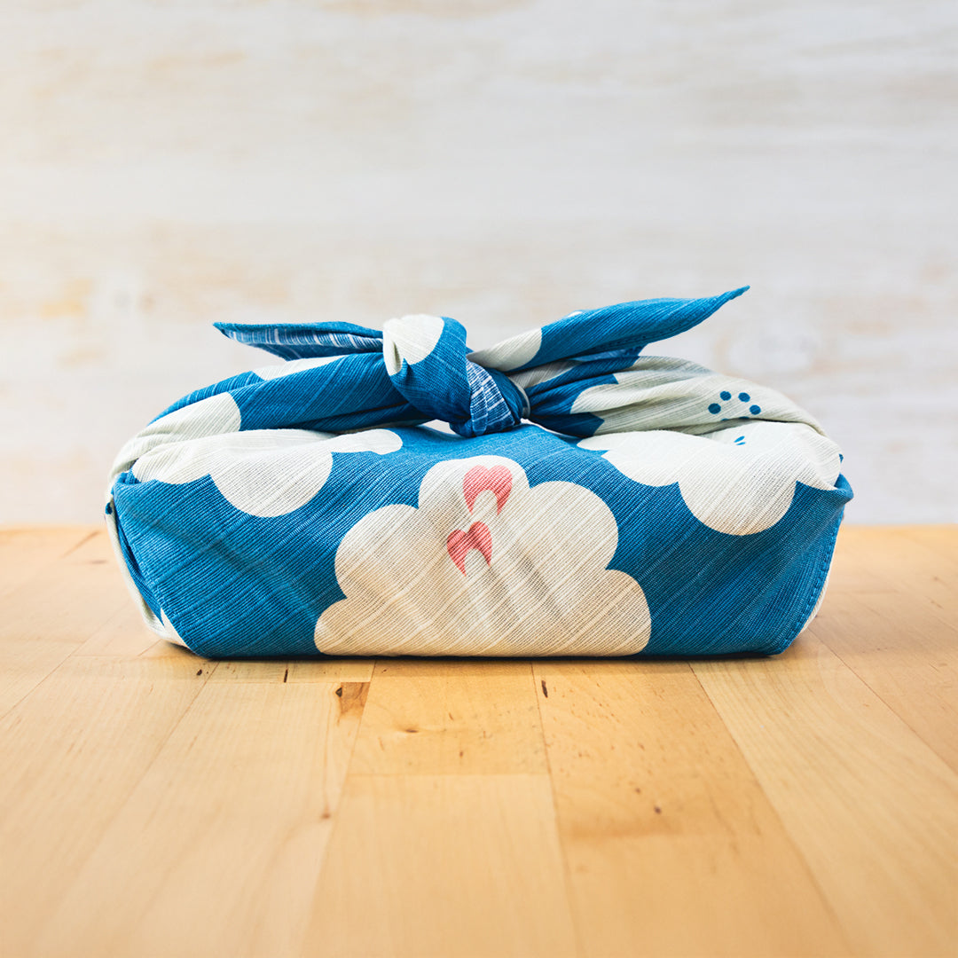 50cm Kotoima Furoshiki | Hanatori (blue)