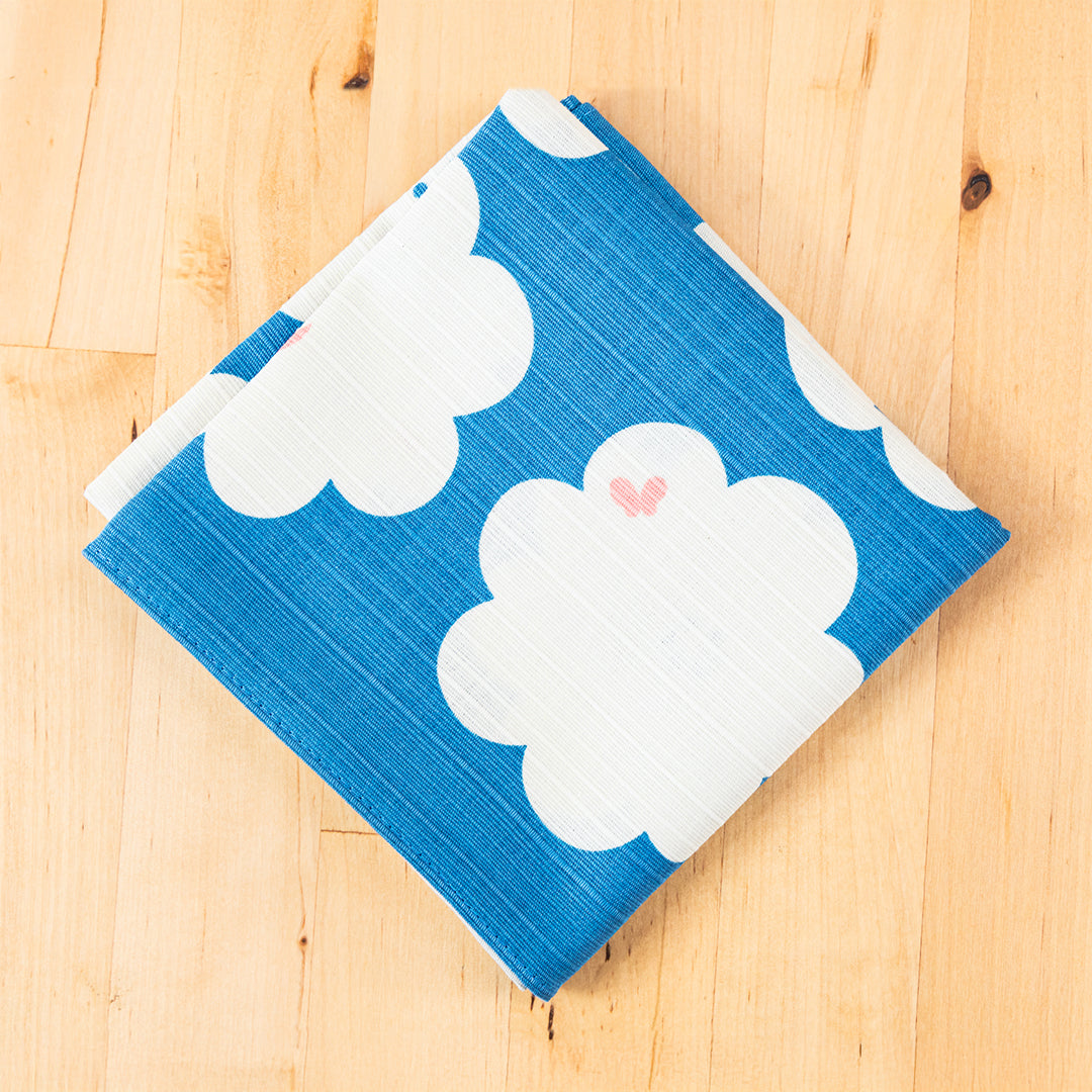 50cm Kotoima Furoshiki | Hanatori (blue)