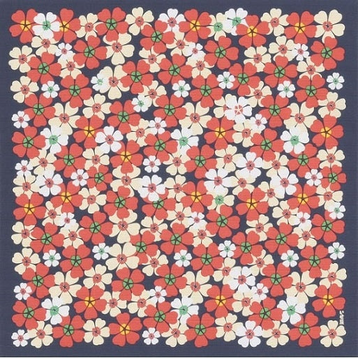 Isetatsu Furoshiki | Hana (navy)