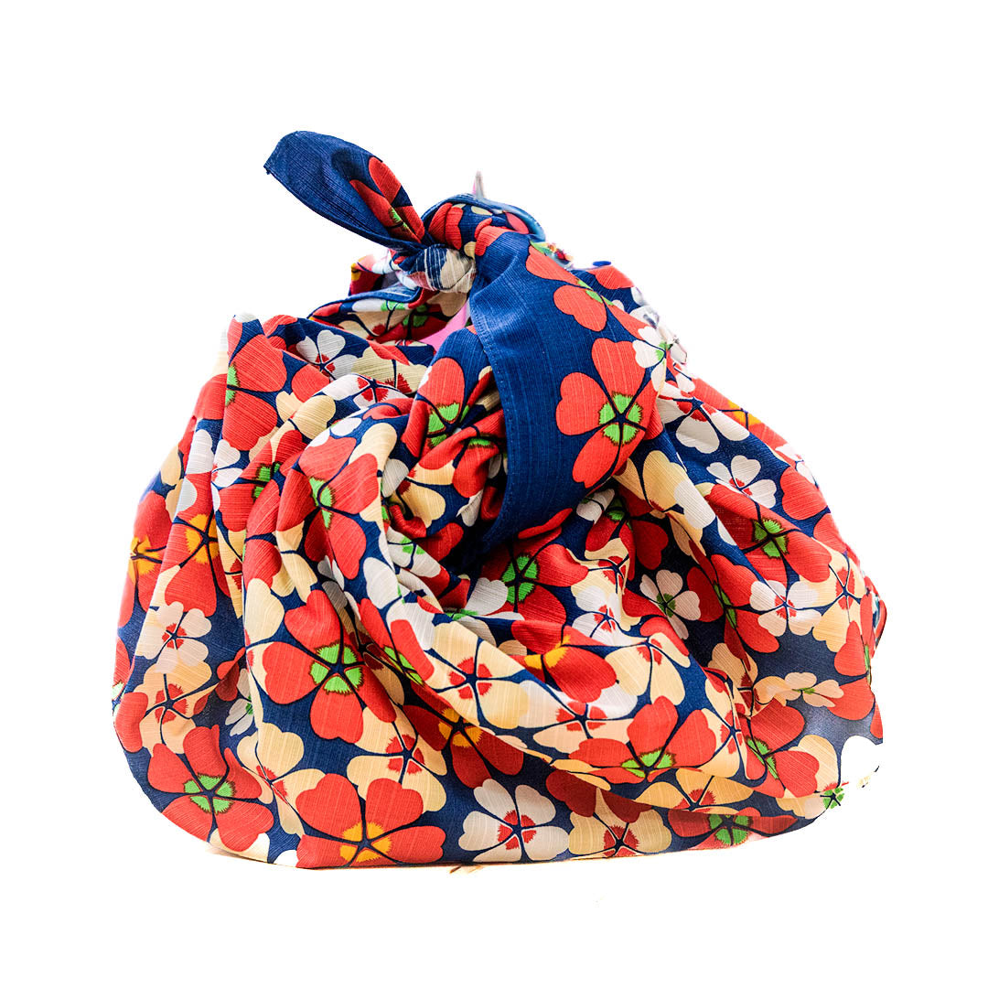 Isetatsu Furoshiki | Hana (navy)