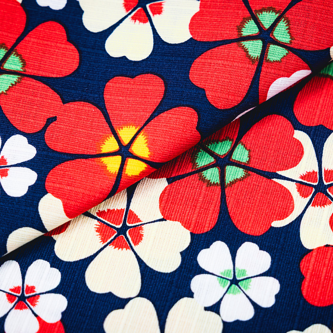 Isetatsu Furoshiki | Hana (navy)