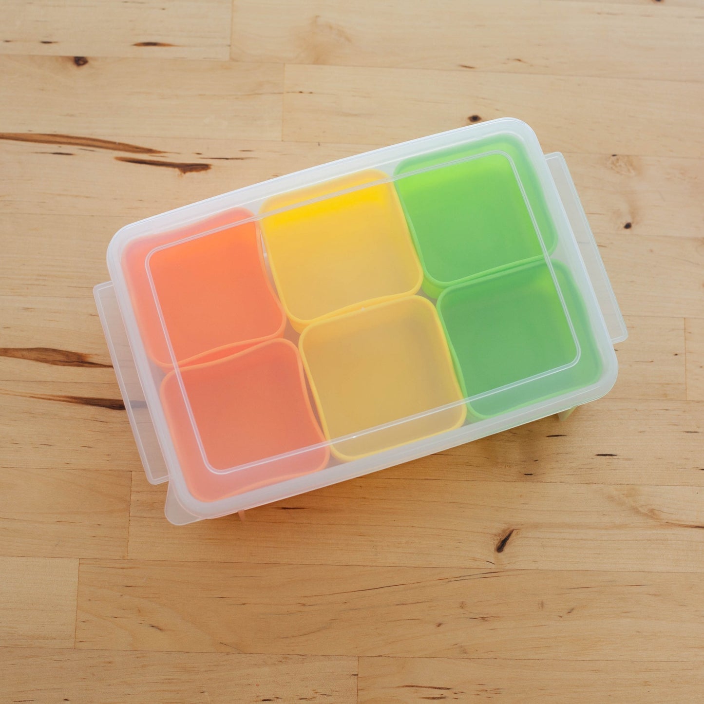 Silicone Divider Cup Set | Square (6 pieces)