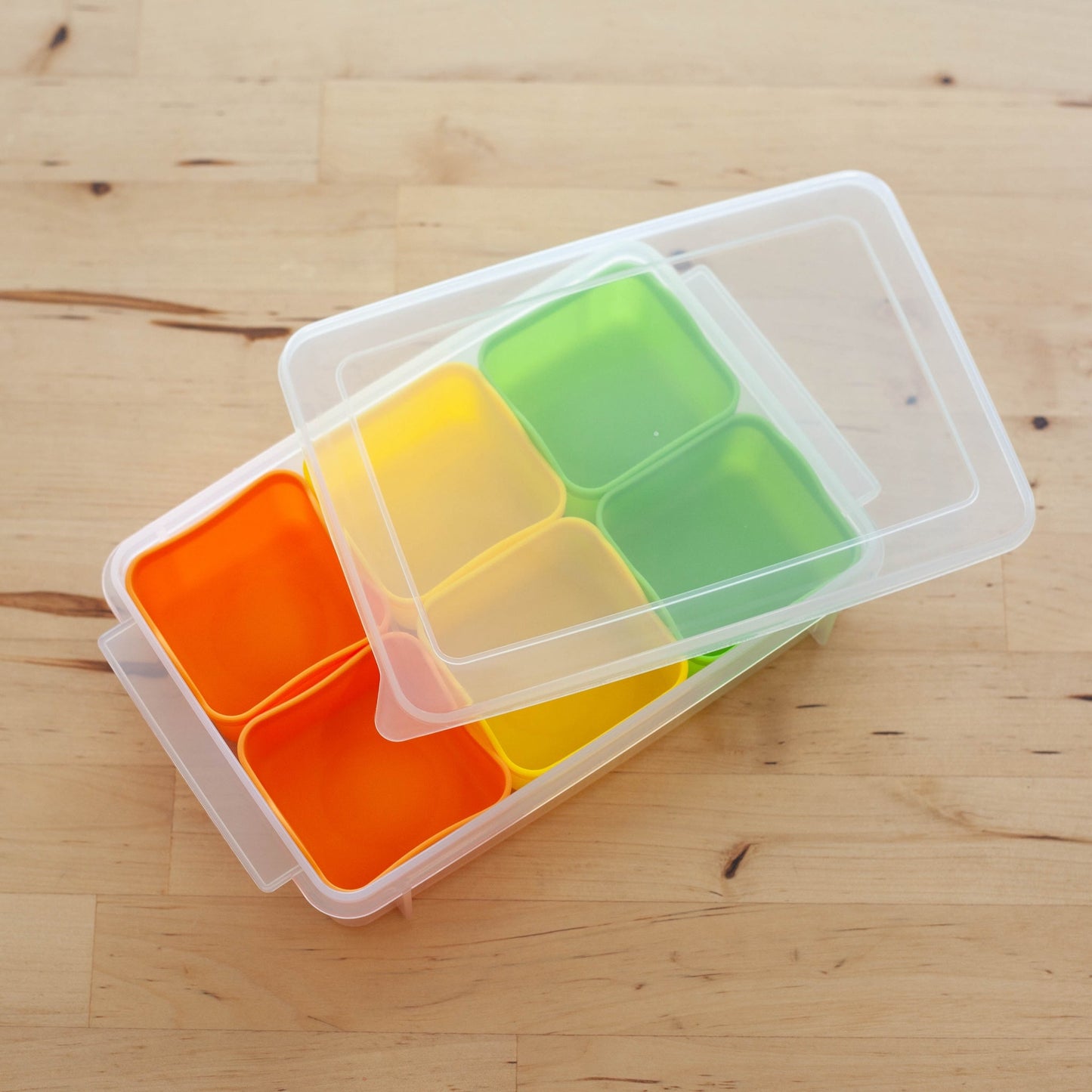 Silicone Divider Cup Set | Square (6 pieces)