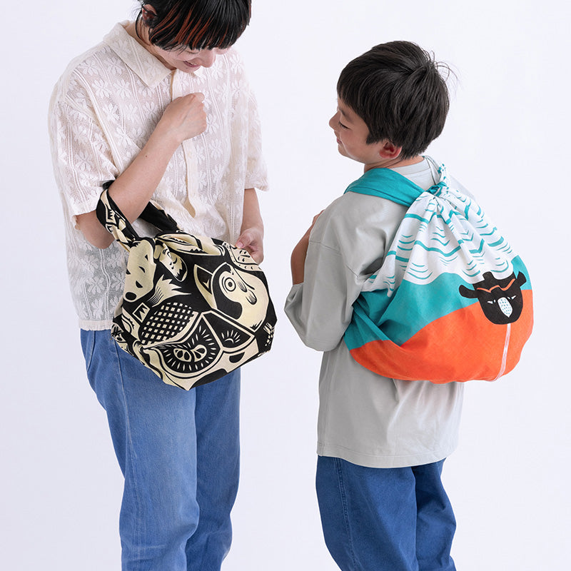 100cm Cochae Musubi Furoshiki | Kyodo Gangu