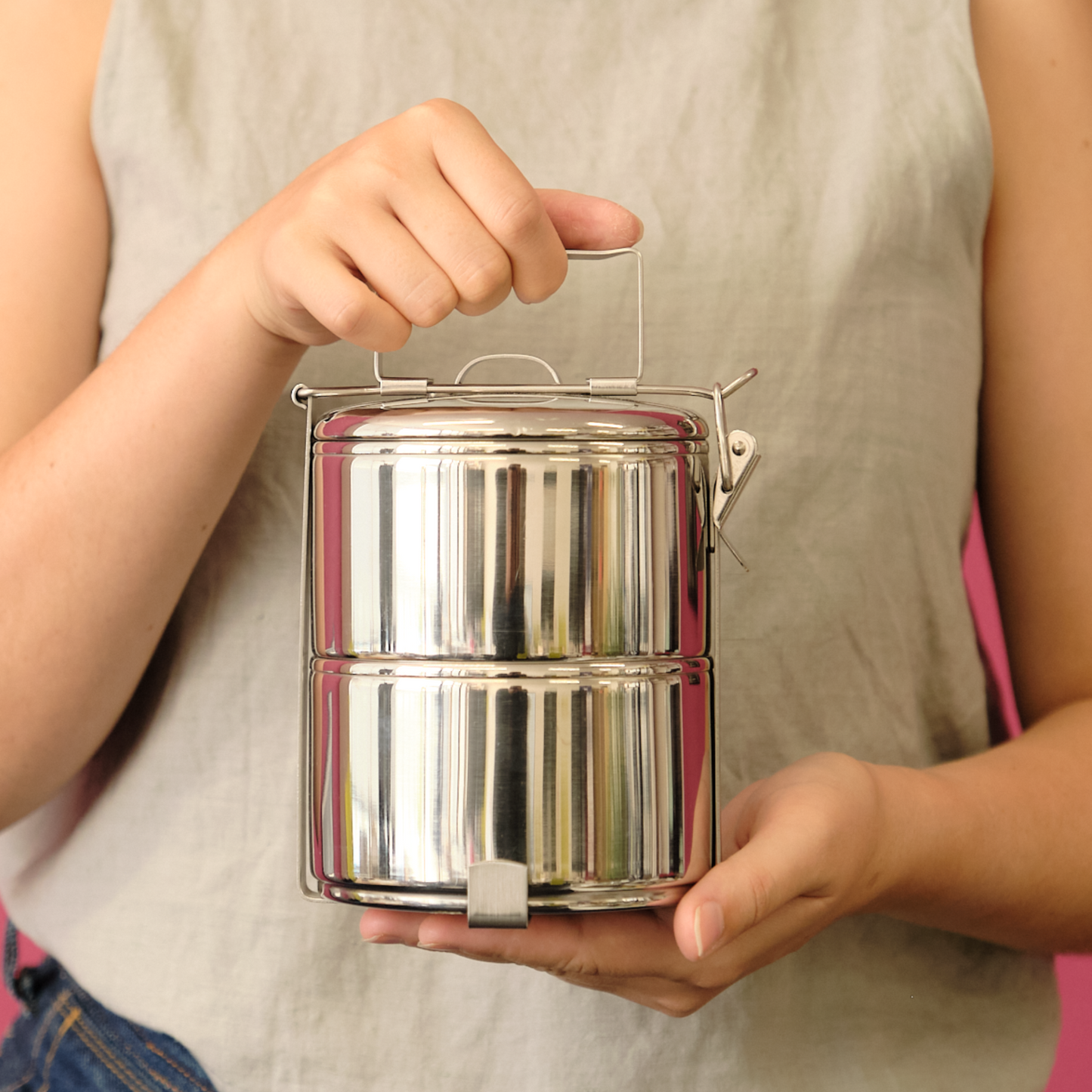 Seagull Tiffin Stainless Steel Lunch Box | Large