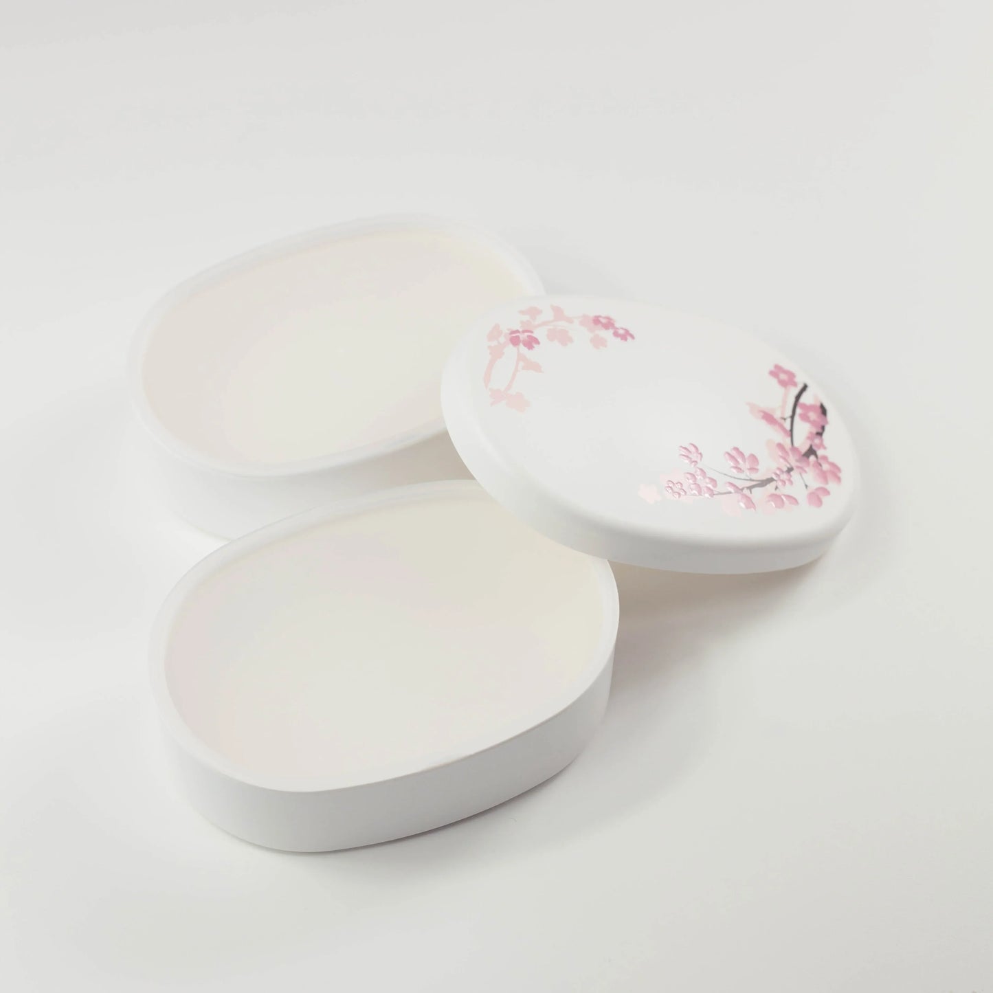 Sakura Oval Bento | Two-tiers, Mini
