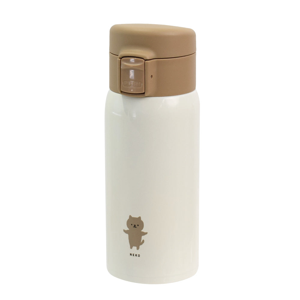 Stainless Steel Bottle | Animal Friends (One Touch, 350 ml)