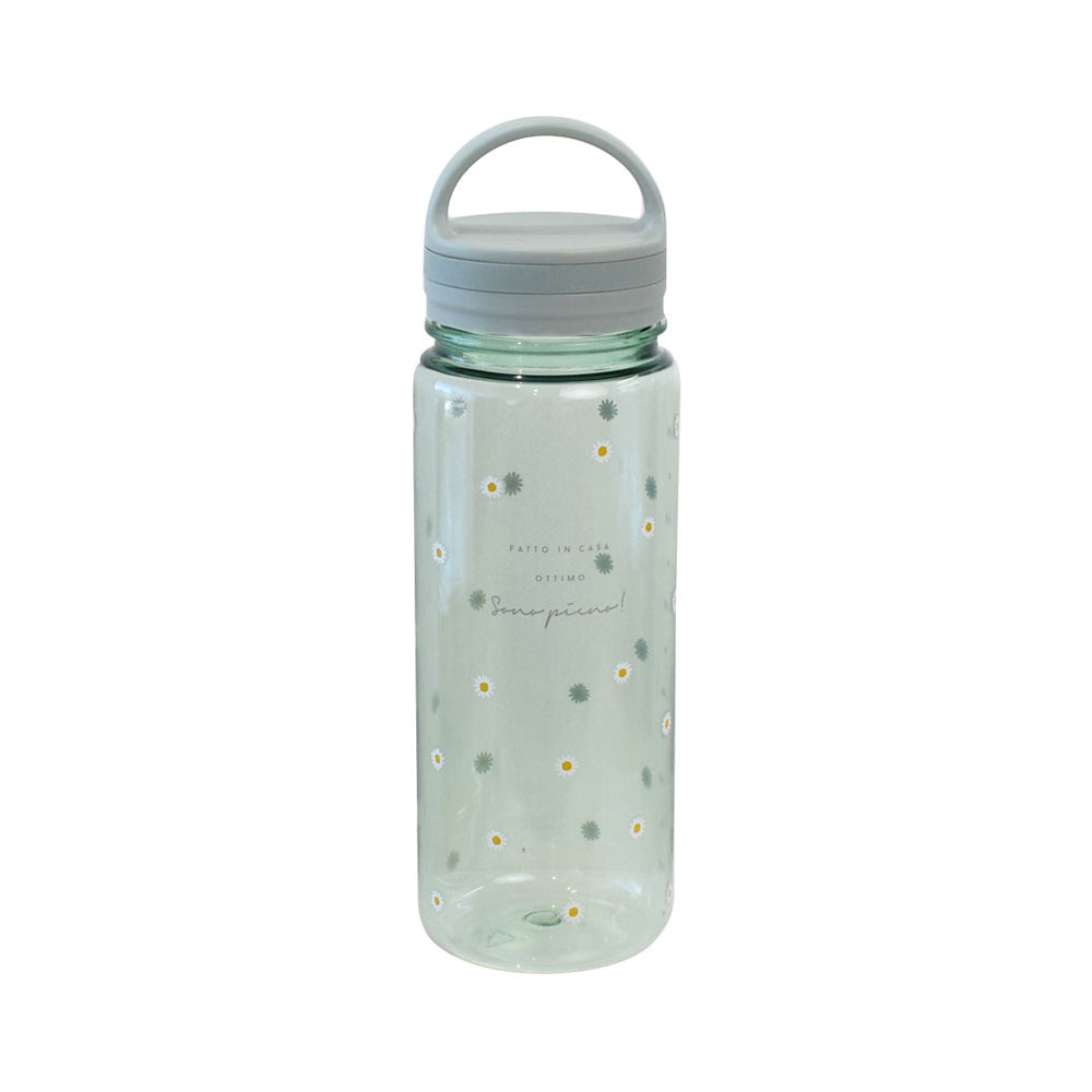 Clear Water Bottle | Pianta (With Handle, 760 ml)