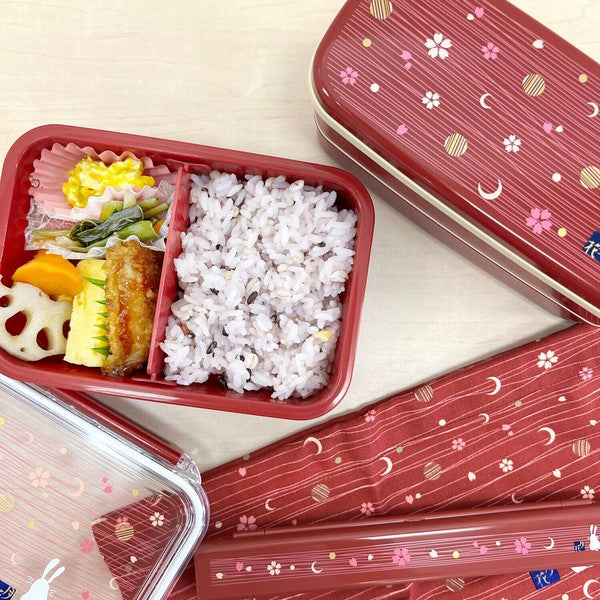 Tsukimi Usagi Lunch Box Set | Two tiers, 640ml