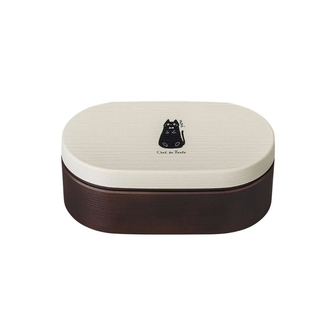 Chat du Café Bento | Mokume, Oval