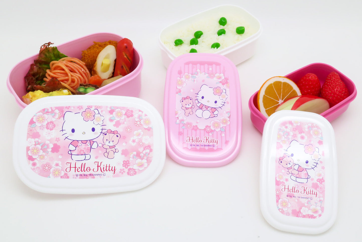 Hello Kitty Food Containers | Sakura, 3-piece set