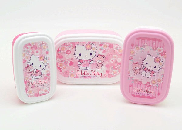 Hello Kitty Food Containers | Sakura, 3-piece set