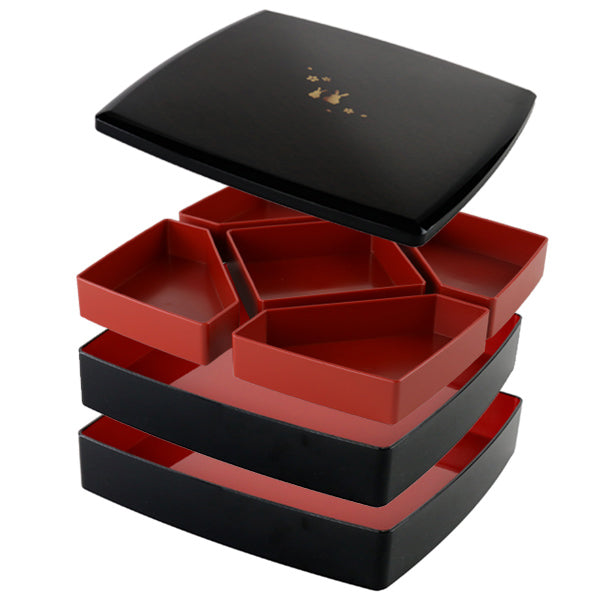 2-tier Picnic Bento | Jimon Usagi