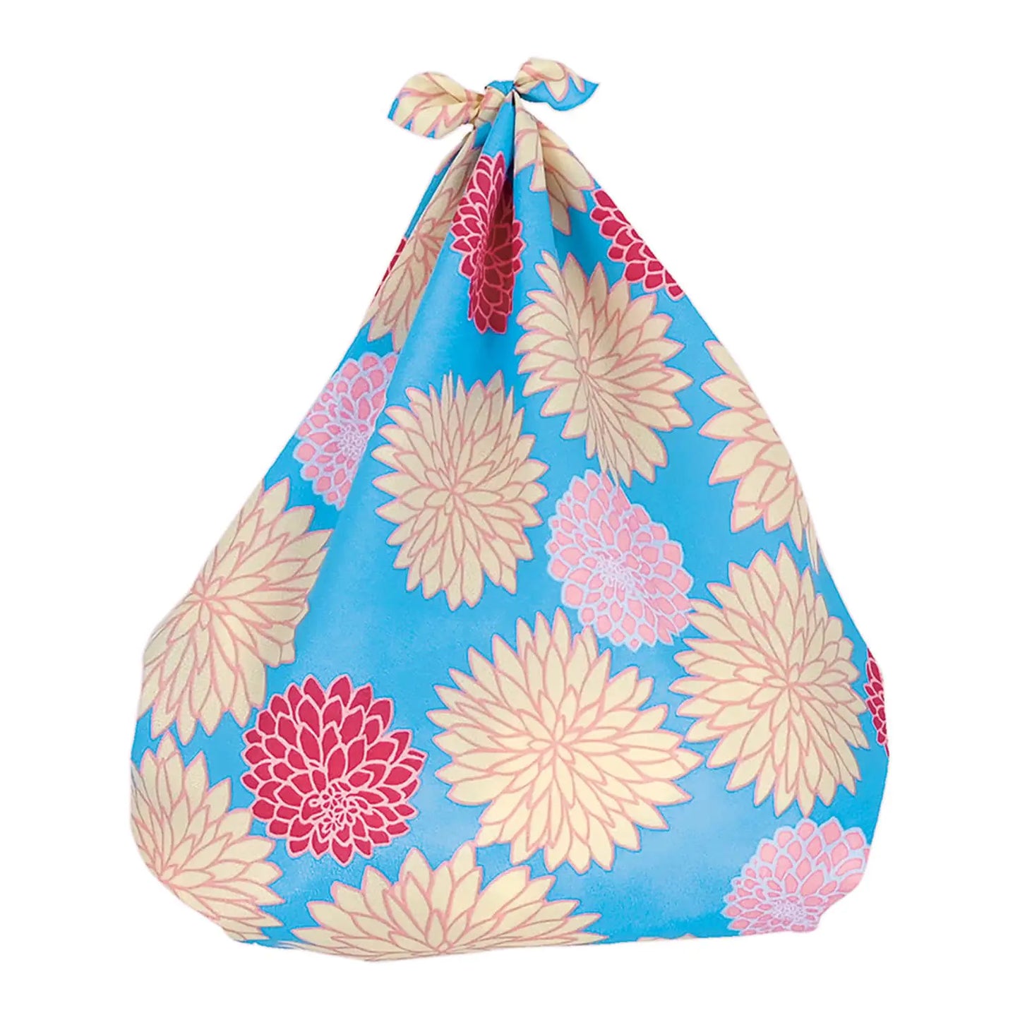 70cm Furoshiki | Kiku (blue)