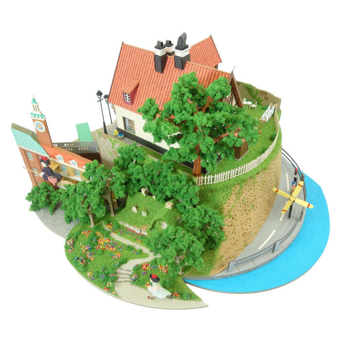 Ghibli Miniatuart Diorama | Kiki's Delivery Service
