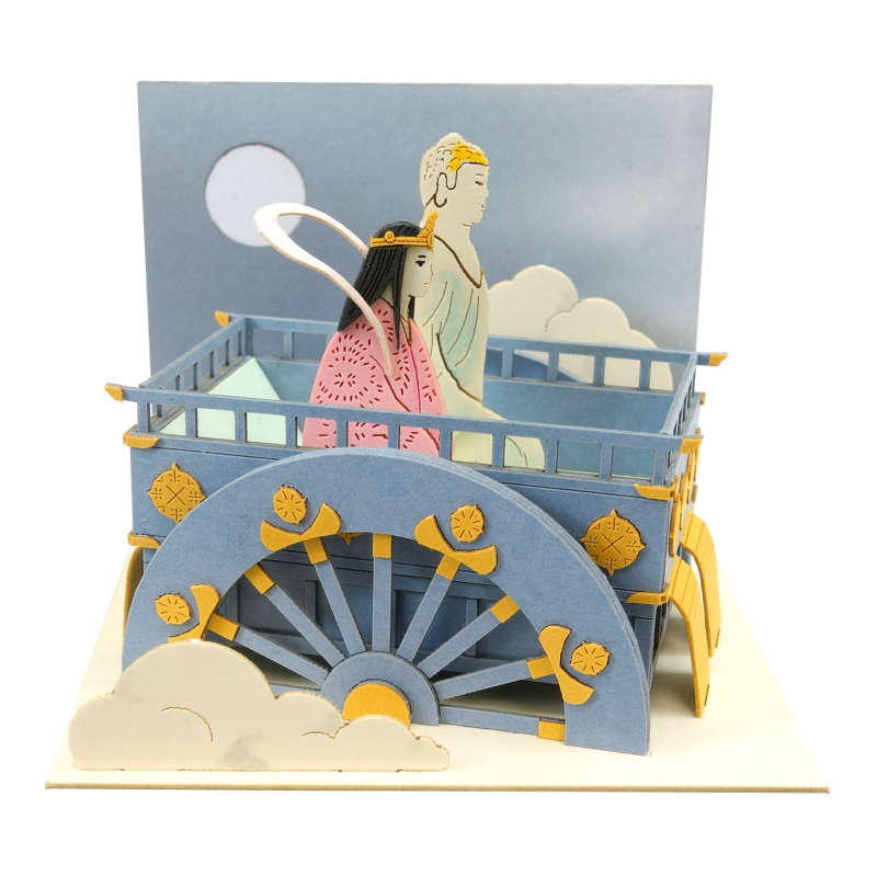 Ghibli Miniatuart Mini | The Tale Of Princess Kaguya - Welcome From The Moon