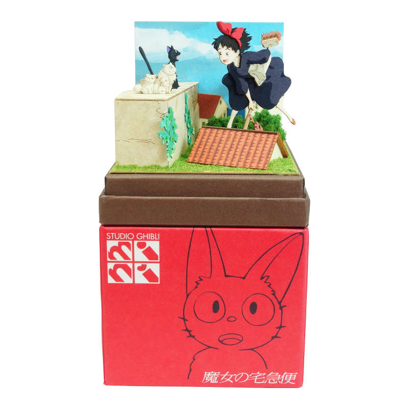 Ghibli Miniatuart Mini | Kiki's Delivery Service - Kiki & Jiji's Family