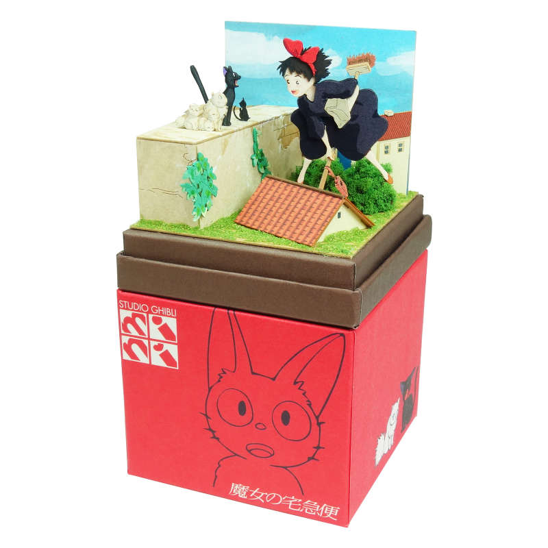 Ghibli Miniatuart Mini | Kiki's Delivery Service - Kiki & Jiji's Family