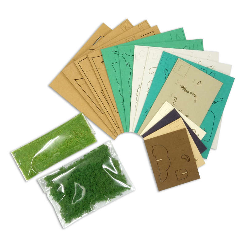 Ghibli Miniatuart Mini | Princess Mononoke - The Spirits' Forest