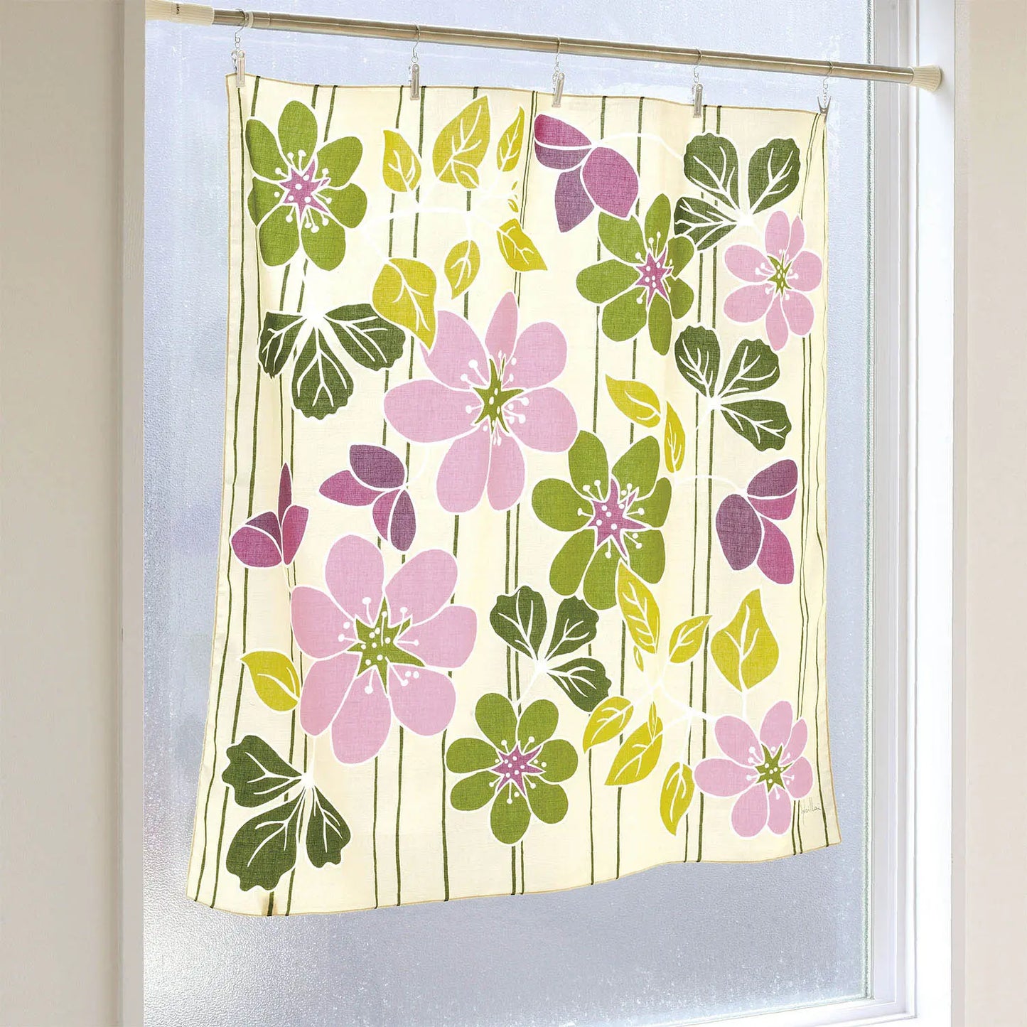 97cm Furoshiki | Pot Pourri (beige)