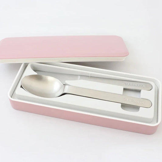 Compact Cutlery Set | Pink