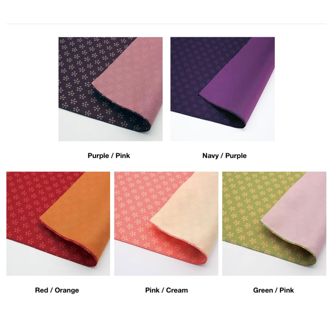 45cm Toki-iro Reversible Furoshiki | Rikyubai