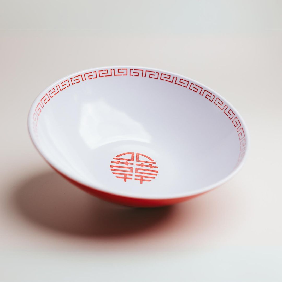 Ramen Bowl | Red and White