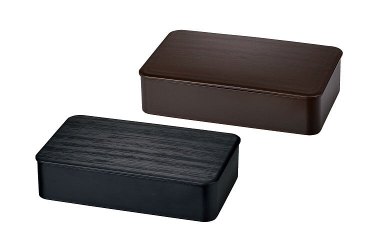 Woodgrain Bento | Kuro Mokume, 1,000mL