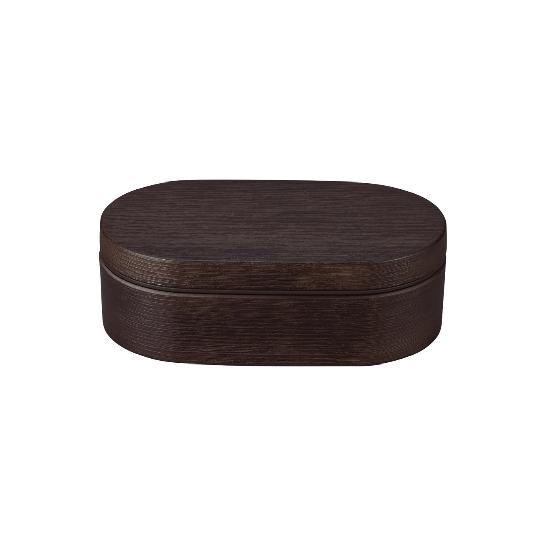 Woody+ Bento | Mokume, Oval, 600 ml