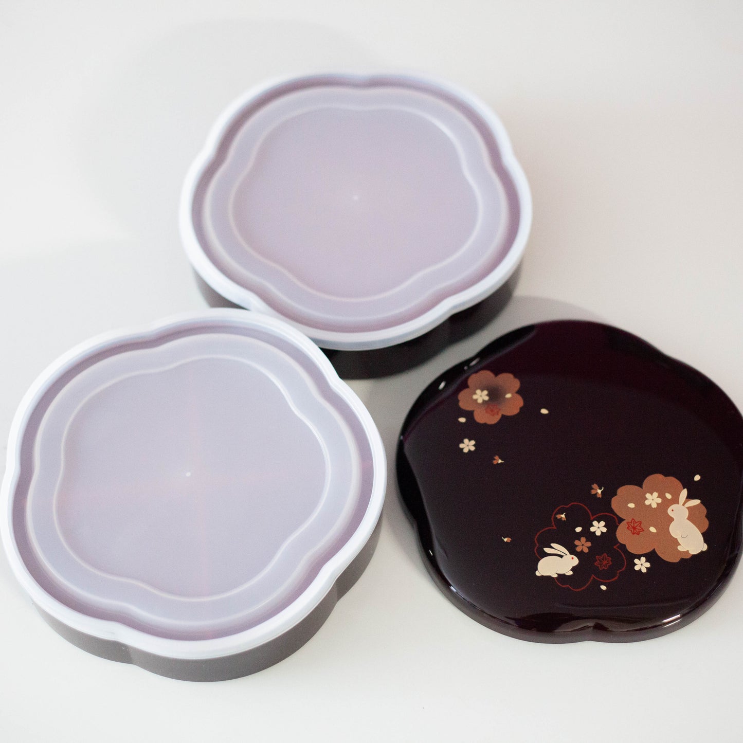 Rabbit and Ume Flower Picnic Bento | Dreaming of Spring and Autumn (20cm)