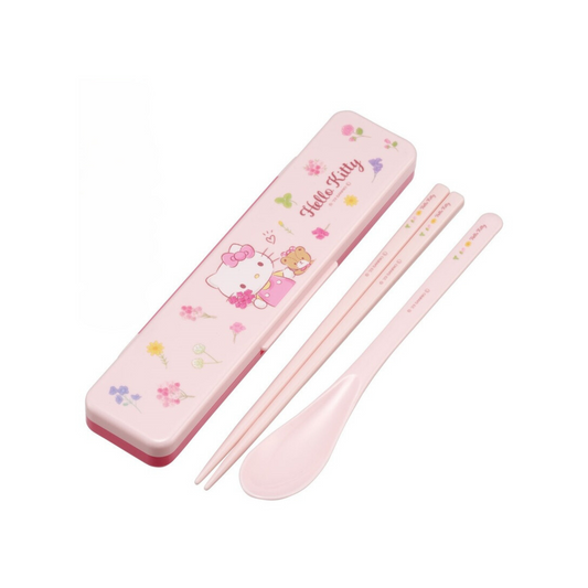 Hello Kitty Flower Cutlery Set