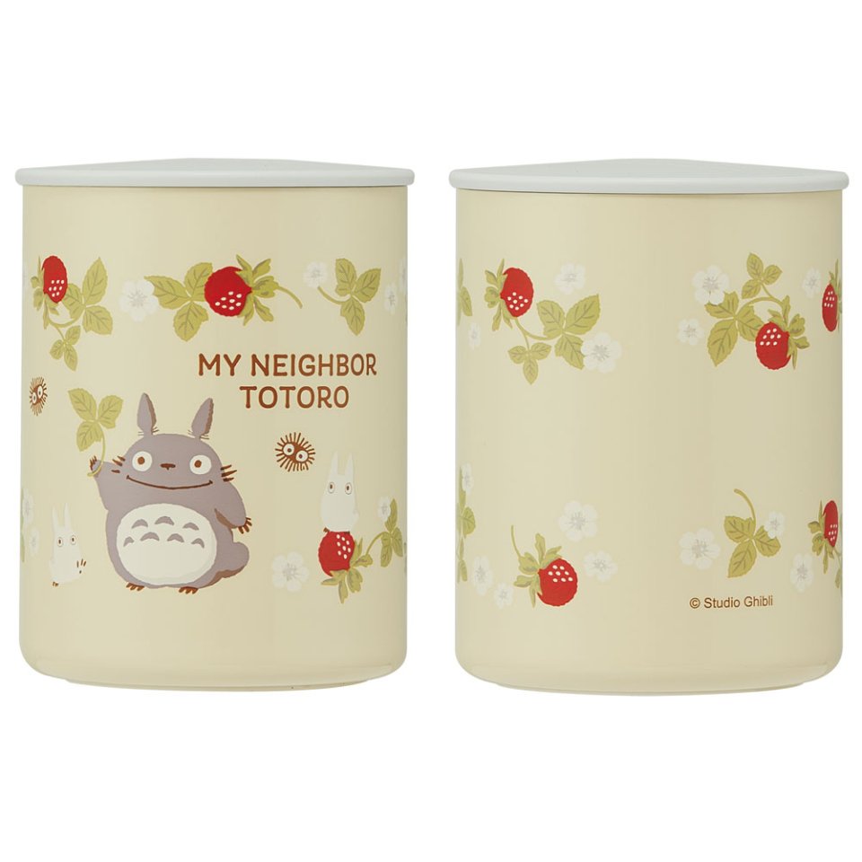Totoro Rasberry Thermal Lunch Set