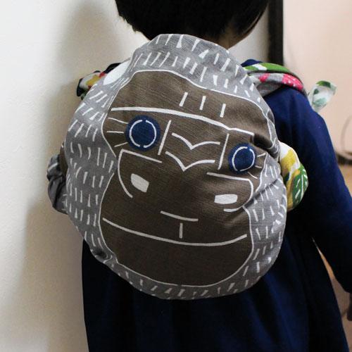 104cm Kata Kata Musubi Furoshiki | Gorilla Green