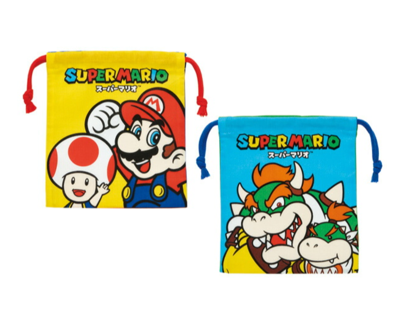 Super Mario Pouches | Set of 2