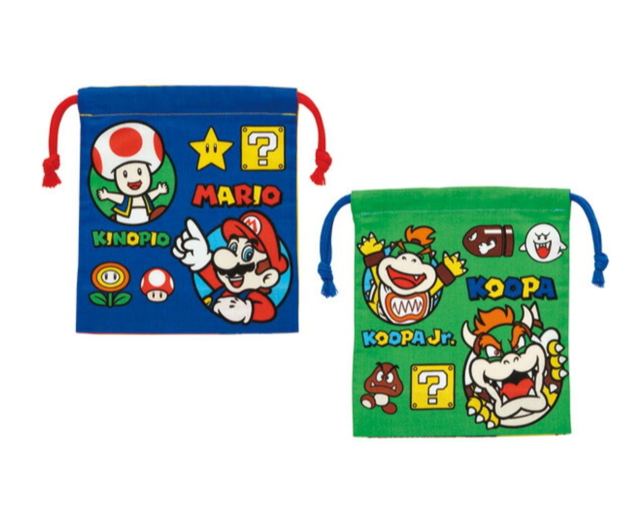 Super Mario Pouches | Set of 2