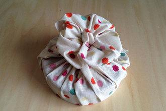 70cm Modern-girl Furoshiki | Konpeito (Beige)