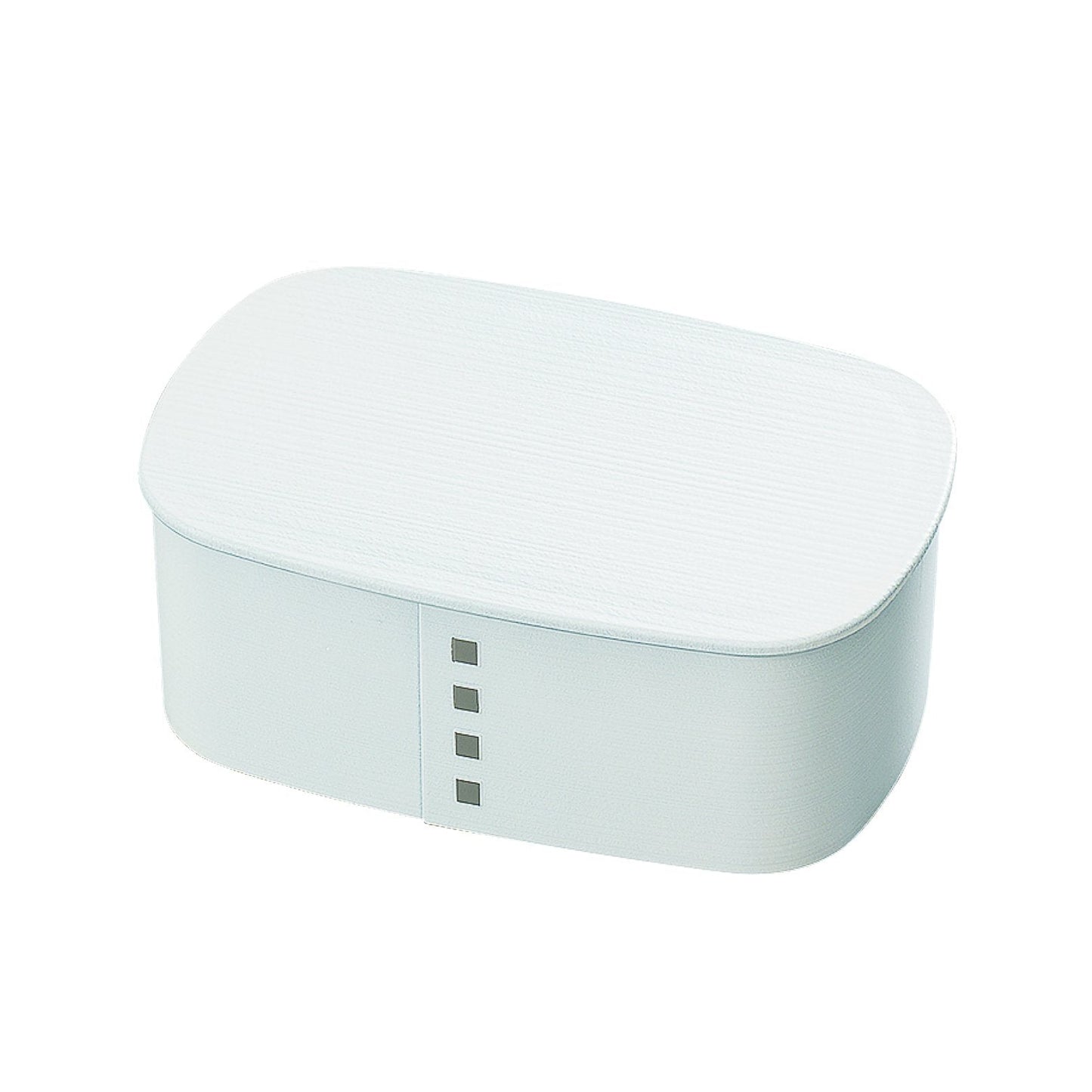 Nuri Wappa One Tier Bento Box | White