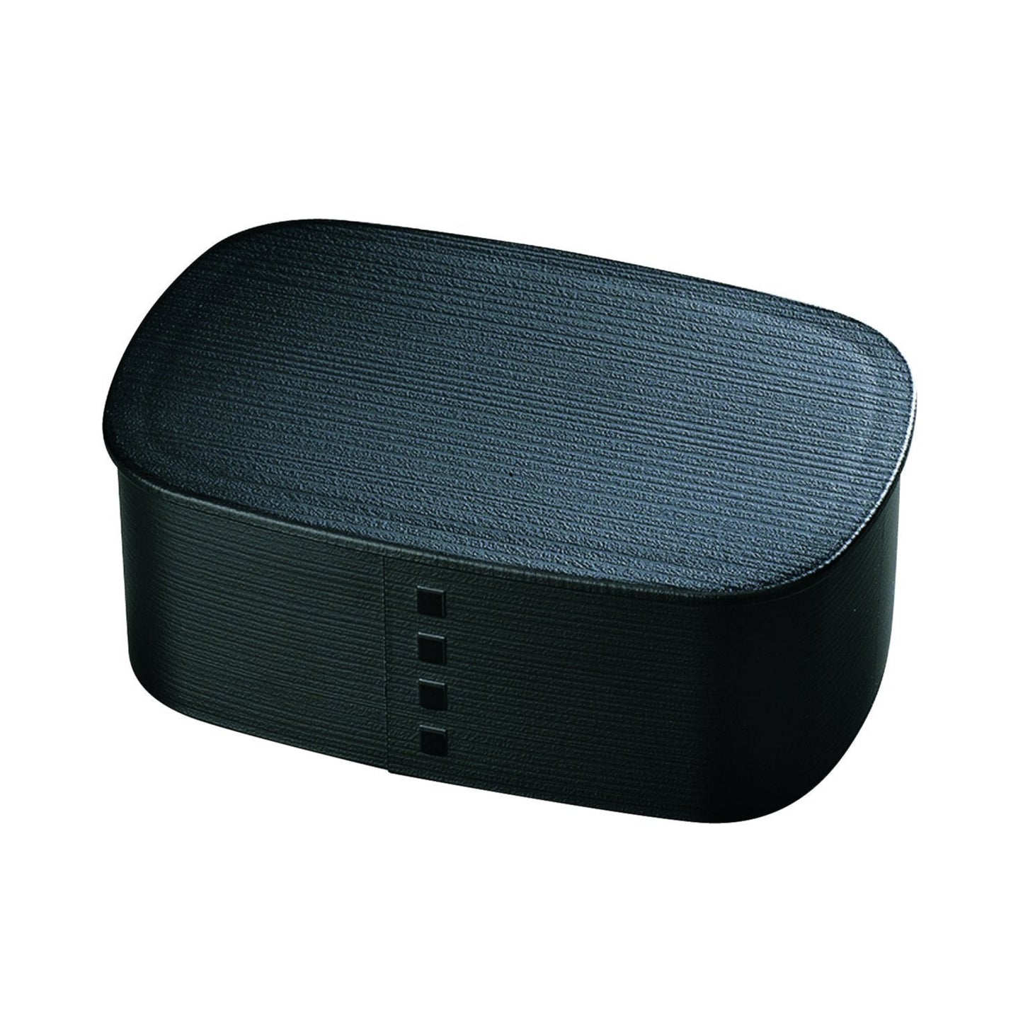 Nuri Wappa One Tier Bento Box | Black