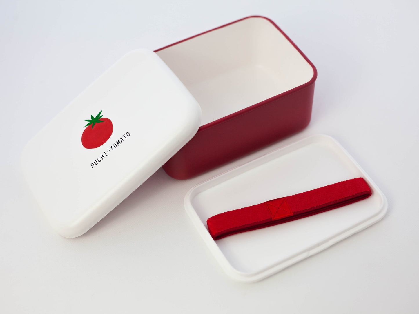 Square Snack Bento | Tomato