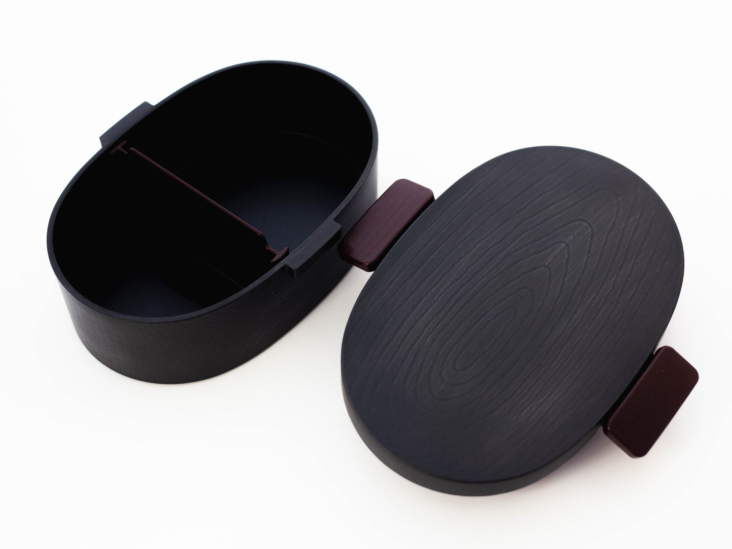 Kokutan Oval Bento Box | Mokume