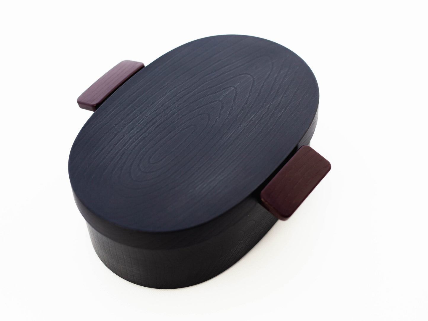 Kokutan Oval Bento Box | Mokume