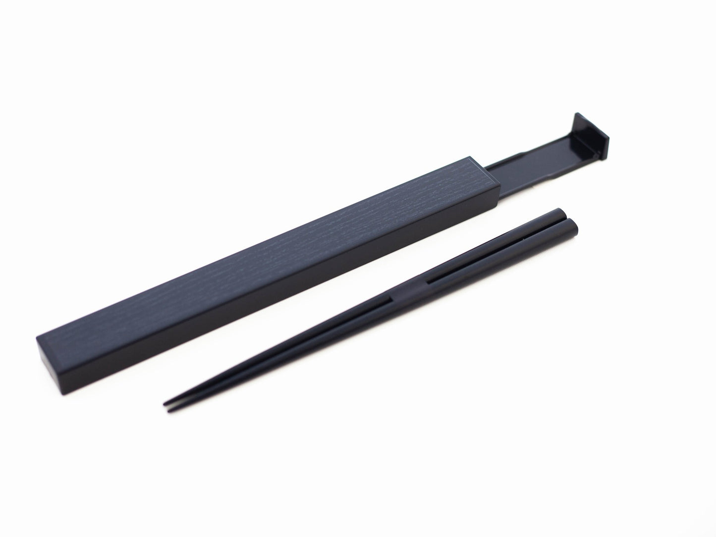 Woodgrain Chopsticks Set 21cm | Black