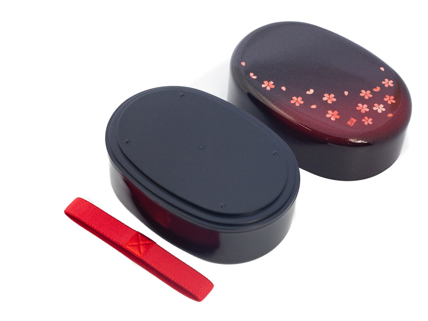 Sakura Petals Oval Bento