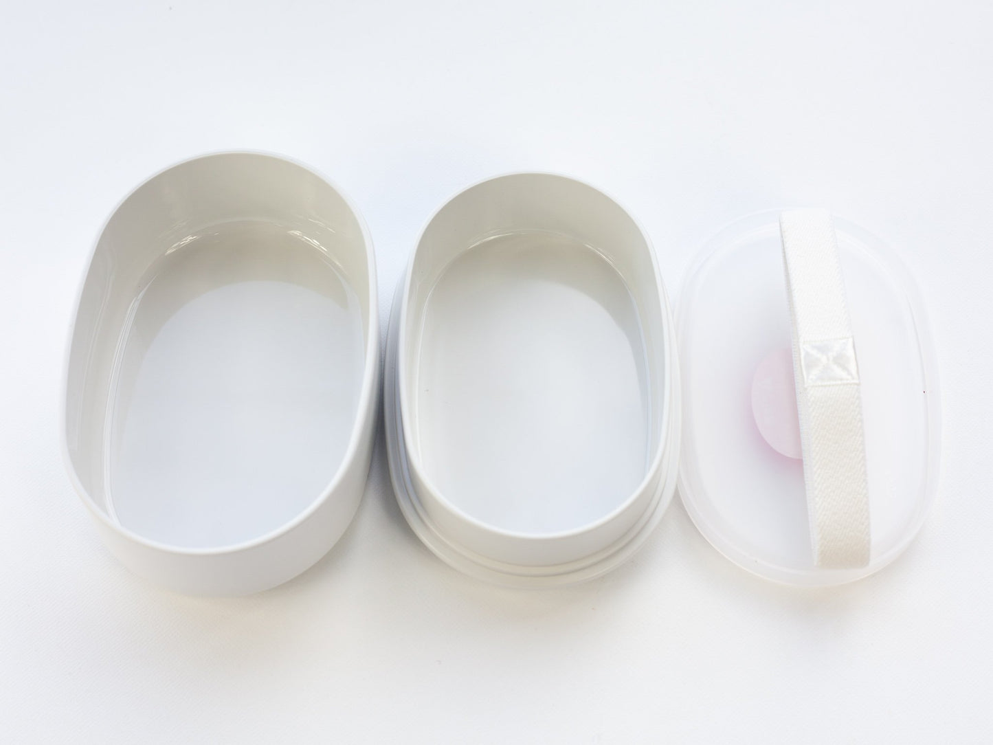 Soft Sakura Bento | White