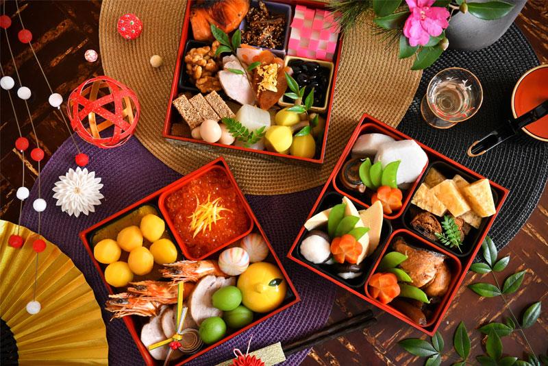 Ojyu Three Tier Picnic Box Large | Black