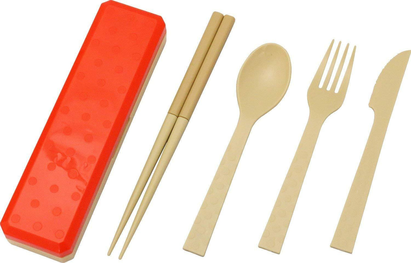 GO OUT Cutlery | Brick Red